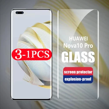 3/2/1tk Jaoks Huawei nova 10 9 8 7 pro SE Noorte 10z 8i Karastatud klaasist ekraan kaitsja 9H kaitsekile nutitelefoni Läbipaistev