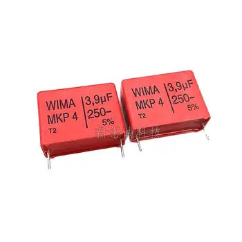10TK/WIMA 250V 395 3.9 UF 250V 3U9 MKP4 Pin-Kaugus 27.5 Audio Kondensaator