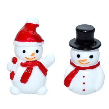 10tk Armas Snowman Kujukeste Mini Jõulud Töölaua Kaunistus Jõule Lumememm Kääbus Vaik, Käsitöö, kingitus, kodu kaunistamine