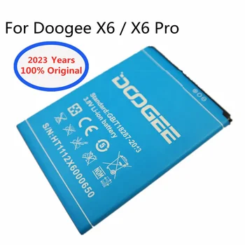 2023 Aasta Uued Originaal Aku DOOGEE X6 Aku 3000mAh Bateria jaoks Doogee X6 Pro X6Pro Telefoni Akut