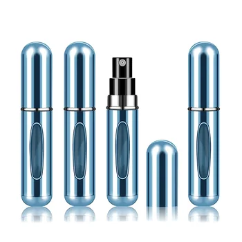4tk 5ml Mini Korduvtäidetavaid Parfüümi Pudel Spray Lõhn Pump Tühi Kosmeetika Konteiner Pihusti Pudel Sõidu-Vahend