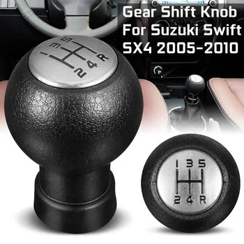 5 Kiirus Auto Gear Shift Knob Pea Stick Shift Plastikust Suzuki Swift SX4 2005 2006 2007 2008 2009 2010 2011 2012 2013 2014 2015