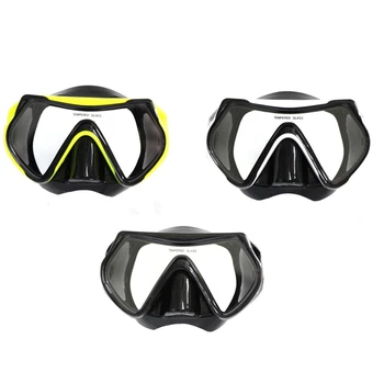583F Mask Anti-Fog Snorkeling Sukelduda Prillid, Sukeldumine Karastatud Klaasist Mask, Kaitseprillid koos Nina Katmiseks Mehed Naised