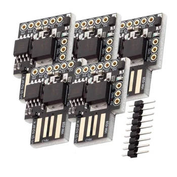 5tk ATTiny85 Digispark I2C LED Rev. 3 Kickstarter 5V IIC SPI USB Arengu Pardal 6 I/O Viigud Arduino jaoks