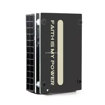 ATX Toide 24Pin 90 Kraadi Adapter RGB Emaplaadi Emaplaadid Kaabel Dropship