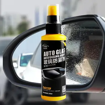 Auto Esiklaas Anti Fog Spray Glass Cleaner Spray 120ml Kauakestev Anti Udu Veekindel Agent Auto Akna Hooldus Üksikasjalikult Spray