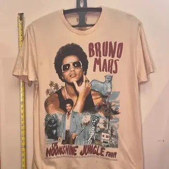 Bruno Mars Moonshine Jungle Tour Thrifted Vintage Tee