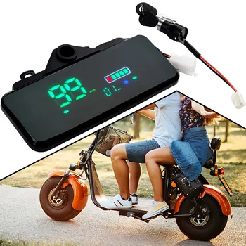 Ebike Ekraan Ekraani 48-72V E-Bike Ebike Electric Bike, Roller LCD Ekraan Mootor Speedmeter U 25Cm
