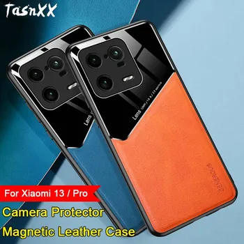Eest Xiaomi Mi 13 Pro Lite Ultra Magnet Naha Puhul Täieliku Katvuse Anti-Fingerprint Pehme TPU Kaamera Protector Glass Film Kest