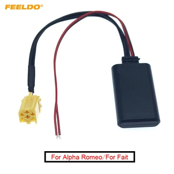 FEELDO Car Audio Bluetooth Vastuvõtja Aux Adapter Fait Alfa Lancia Smart 451 Stereo-Raadio Moodul, Bluetooth, Aux Kaabel