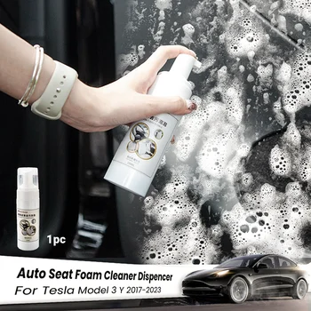 Hilisem 150ml Multi-Purpose Foam Cleaner 2023 Tesla Model3 Istme Naha Pinnale, Auto Salongi Pesu Hooldus-Spray Mudelid
