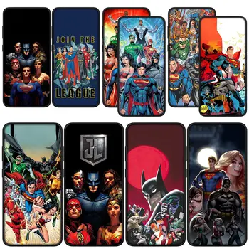J-Justice Liigad DC Comics Telefon Case for Samsung Galaxy A10 A20 A22 A30 A31 A32 A50 A51 A52 A53 A72 A33 A71 Pehme Korpus