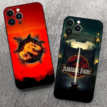 Jurassic Park Dinosaur Telefon Case For Iphone 15 14 13 Mini 11 12 Pro Max Xr X Xs 7 8 Plus Põrutuskindel Tagakaas
