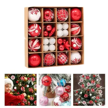 Jõulupuu Rippuvad Palli Kaunistused Set Õrn Disain, Kõrge Kvaliteet Ideaalne Kaunistus Sise-ja Välistingimustes