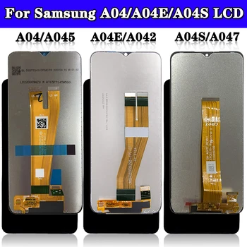 Kvaliteetne A04 Samsung LCD SM-A405F Ekraan A04E A042 Ekraan, Touch Panel Digitizer Samsung A04S Ekraan A047F