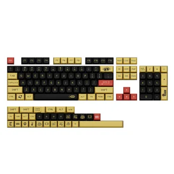 Käsitöö Õlu 104+30 XDA-nagu Profiili Keycap Seada Cherry MX PBT Värvi-subbed for Mechanical Gaming Keyboard