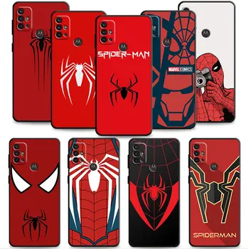 Marvel Spider Man Telefoni Puhul Motorola G60s G22 G52 G200 G71 G60 60S 50G 51G 30G 31G G9 G8 Pluss Üks Fusion Serv 20 Lite Pro