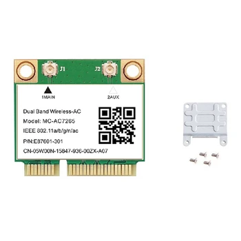 Mini Pcie Wifi Kaart PCI-E Wifi Kaart, Bluetooth 4.2 802.11 Ac Dual Band 2.4 G 5Ghz Adapter Sülearvuti