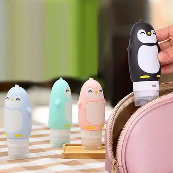 Mini Reisi Pakkimine Pudelid Multikas, Monster Karu Pingviin Part Reisi Pudel Mini Tualett Ladustamise Mahuti