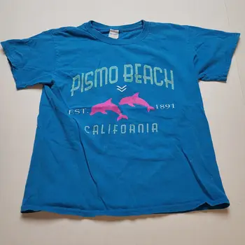 Pismo Beach Noorte T-Särk M California Sinine Poiste Dolphin =20