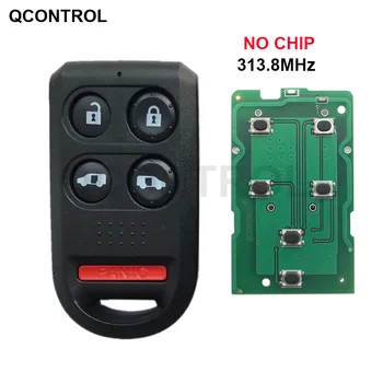 Qcontrol Smart Remote Auto Võti Fob 4 1/5 Nupud 313.8 MHz nr Kiip Honda Odyssey 2005 2006 2007 2008 2009 2010 auto tarvikud