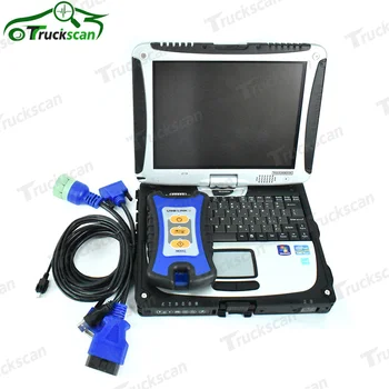 Raskeveokite Veoauto scanner Tool ForNexiq-3 USB-Link 2 125032 Diisel Veoauto Liides diagnostika tarkvara+CF19 sülearvuti
