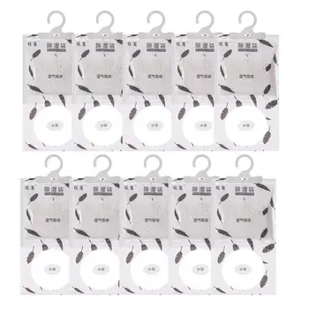 Tapeedid Kapp Dehumidifier Kotid 10tk Moistureproof Kuivatusaine Tapeedid Kott Kapp Kuivatid & Lõhna Eemaldajad Ladustamiseks