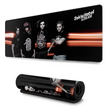 Tokio Hotel Arvuti Mouse Pad-Mängude Tarvikud Pc Kapp Laud Matt Klaviatuur Mousepad Gamer Xxl Suur Vaip Kiirust Mitte tõsta