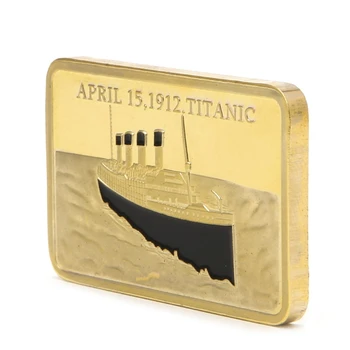 Tragöödia Titanic 1912 Kullatud Mälestusmüntide Kollektsioon Suveniiri