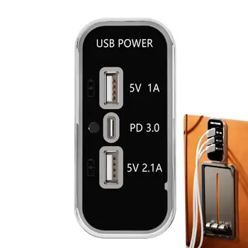 USB-Auto, Telefoni Laadija Mobiiltelefoni Multi-Function Konverteerimise Plug Stabiilne Pinge, Auto Laadija Adapter Bussid Autod RVs Laevad