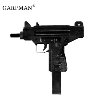 UZI püstolkuulipilduja Püstol Paber Mudel Relva, Tulirelva 3D Stereo Käsitsi tehtud Joonised Sõjalise Papercraft Assamblee Mänguasi