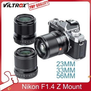 Viltrox 23/33/56mm F1.4 Auto Focus Suur Ava Portree Objektiiv lainurk Objektiiv APS-C Nikon Z-Mount Kaamera Objektiiv Zfc Z6 Z7 Z5