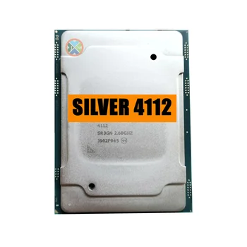 Xeon HÕBE 4112 2.6 GHz 8.25 M Vahemälu 4-Südamikud 8-Lõng 85W LGA3647 CPU Protsessor Silver4112
