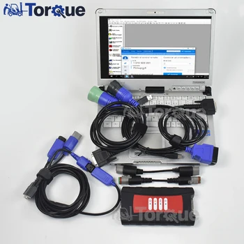 koos Toughbook CF c2 sülearvuti Diiselmootorite diagnostika tööriist inline7 koos Insite pro v8.7 andmed link adapter